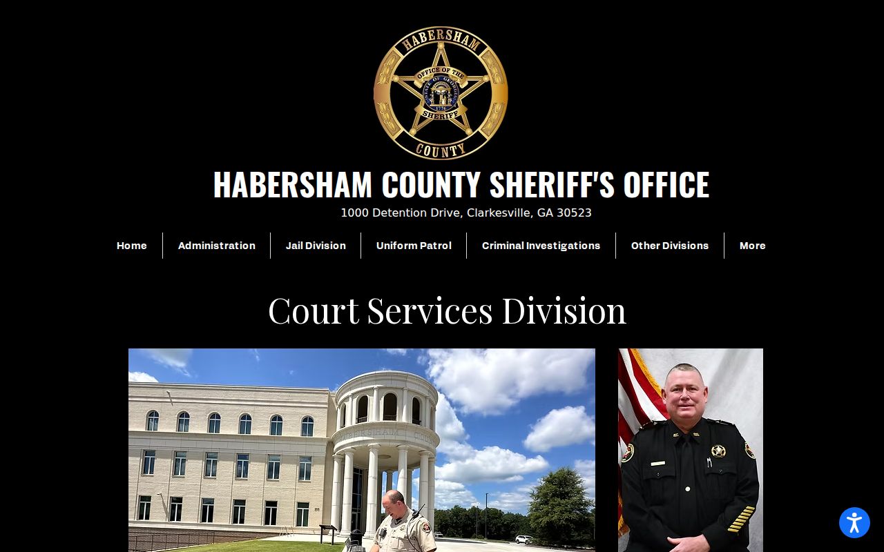 Habersham County warrant search courthouse contact panel